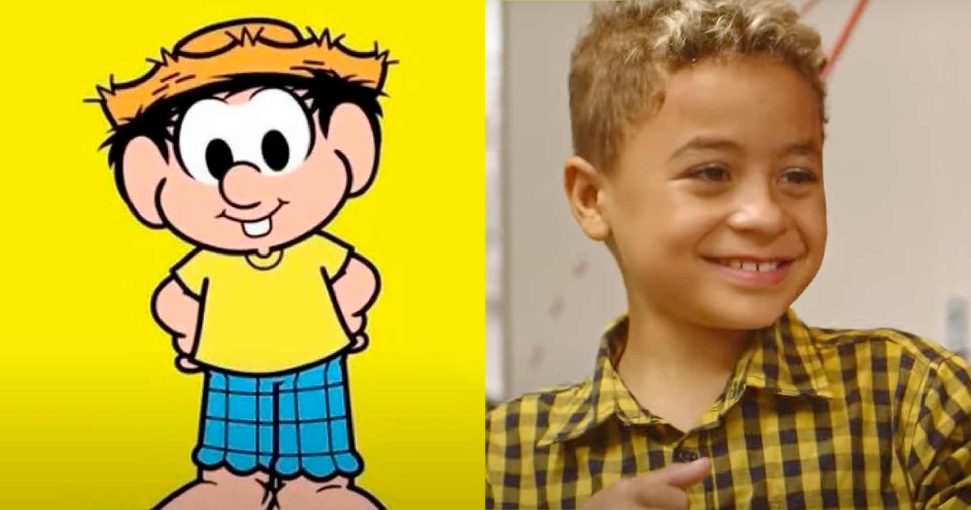 'Chico Bento' Em vídeo emocionante, Mauricio de Sousa apresenta ator