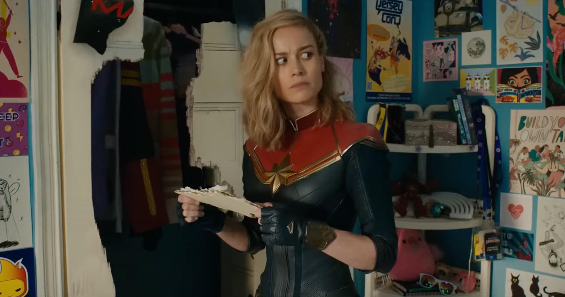 'As Marvels': Superpoderes e gatinhos marcam o primeiro trailer do longa