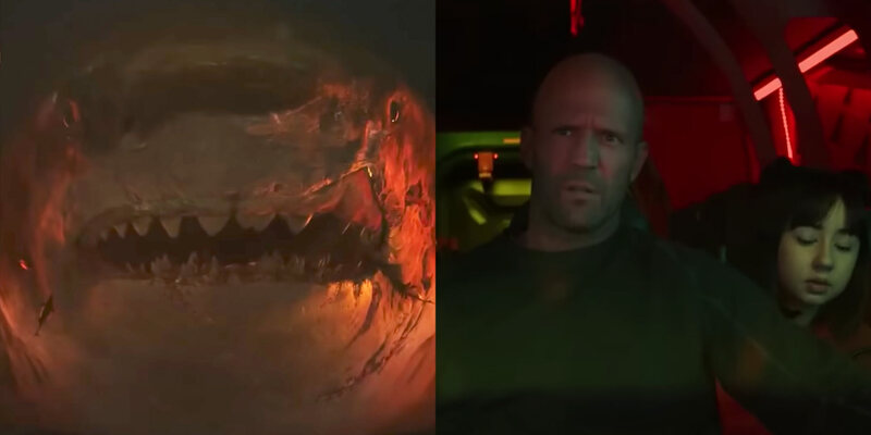 Jason Statham enfrenta T-Rex e Kraken em primeiro trailer de 'Megatubarão 2'; assista!