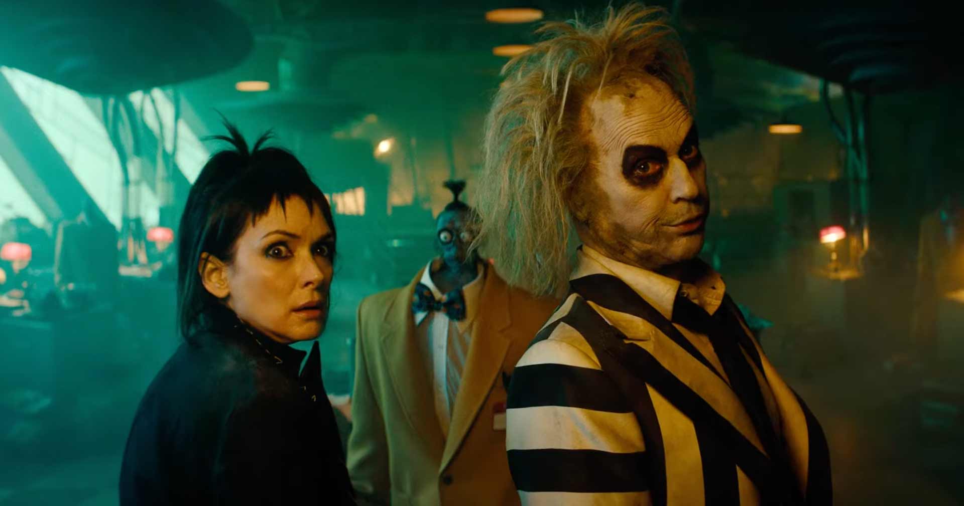 Fantasmas tocam o terror em novo trailer de 'Beetlejuice 2'; assista