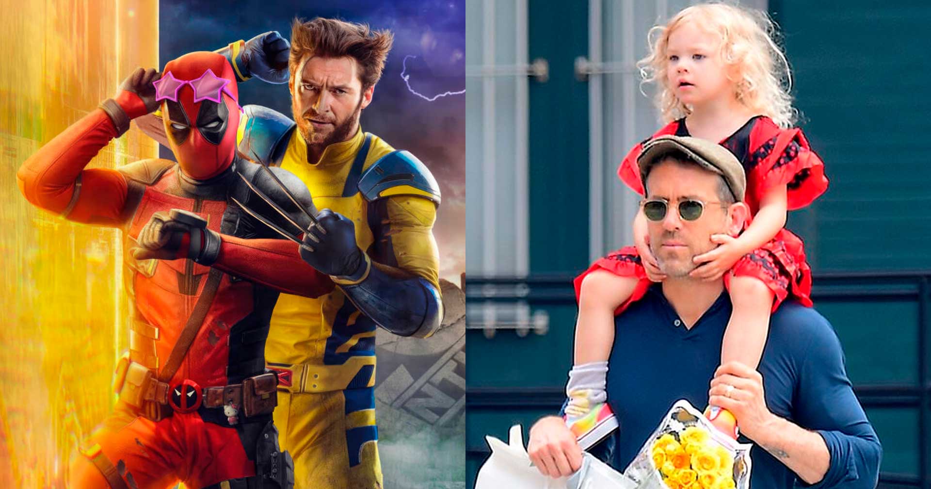 Ryan Reynolds relembra participação da filha em novo 'Deadpool': 'Única coestrela com quem discuti'
