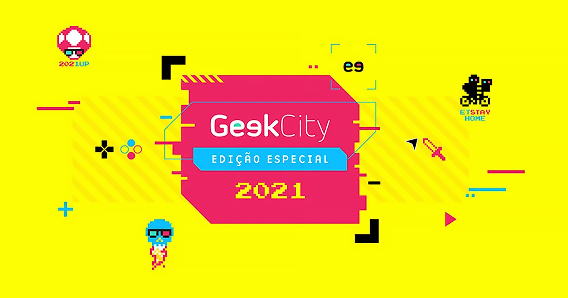 GEEK CITY | Evento sobre cultura pop, 100% on-line e gratuito, acontece neste final de semana