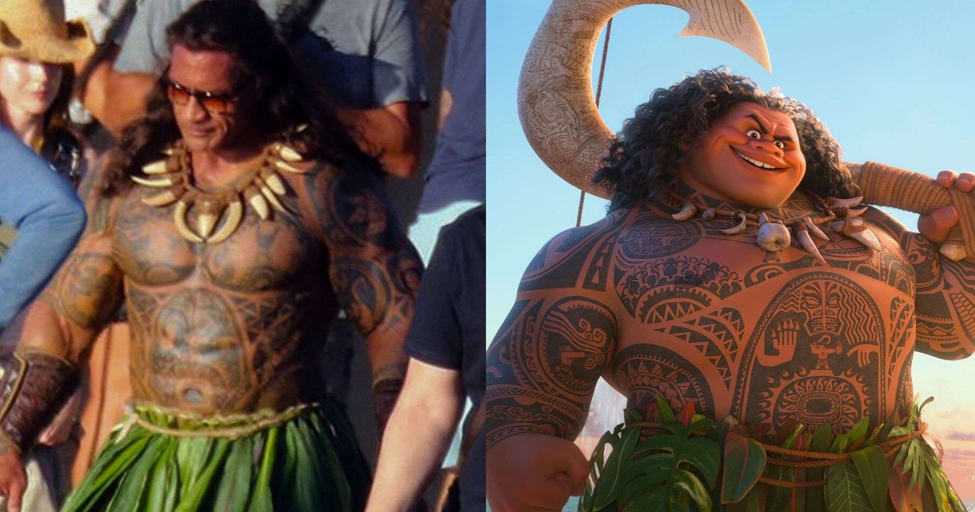 Dwayne Johnson conta que utilizou traje para interpretar Maui no live-action de ‘Moana’