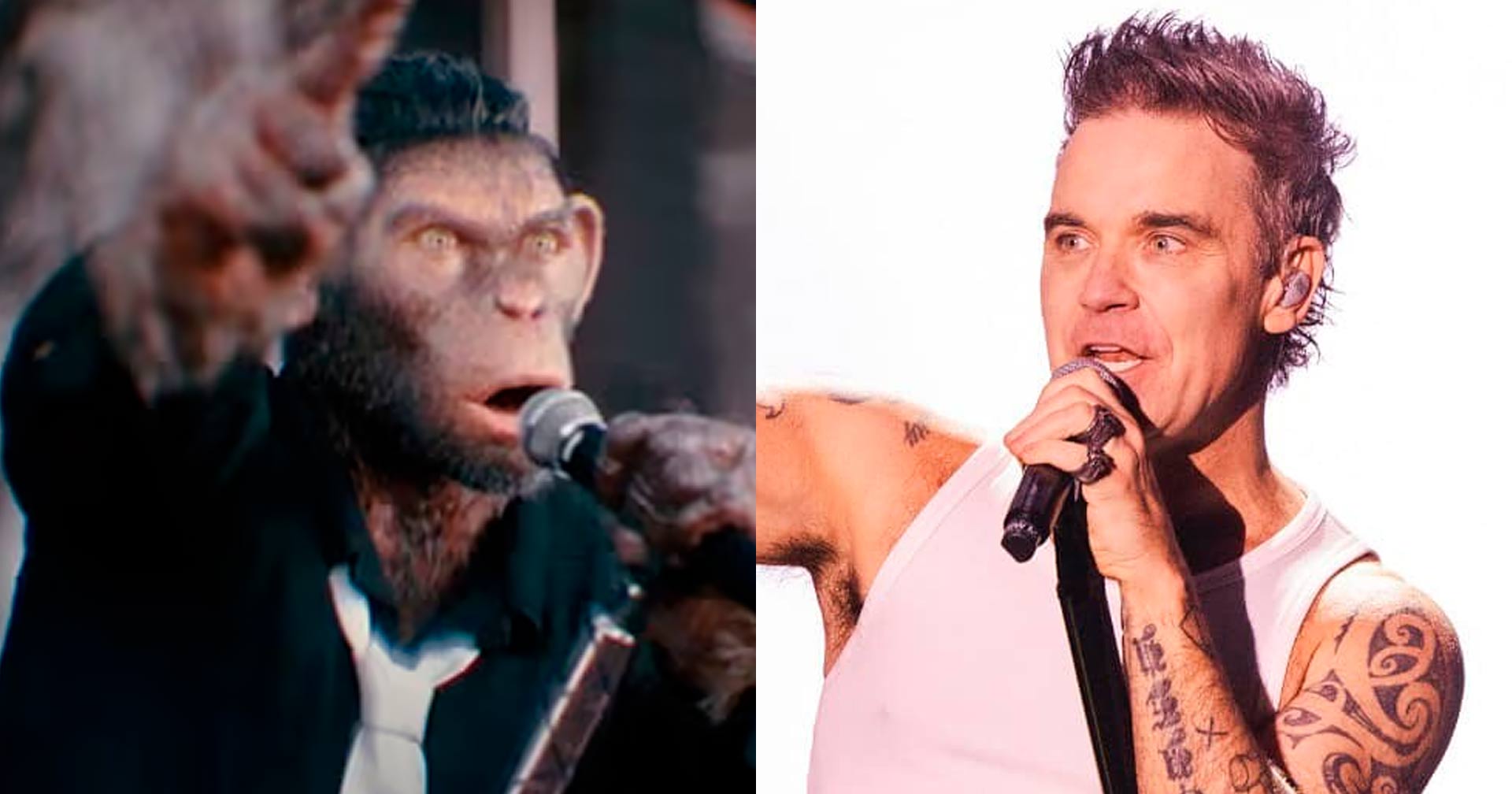 Robbie Williams alcança recorde histórico dos Beatles com trilha de ‘Better Man’, sua cinebiografia