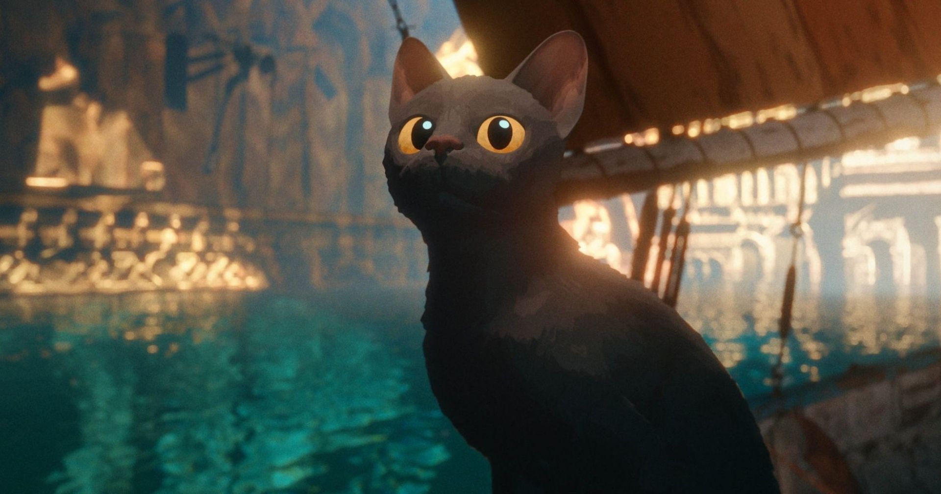 Gato protagonista de ‘Flow’ ganha estátua na capital da Letônia