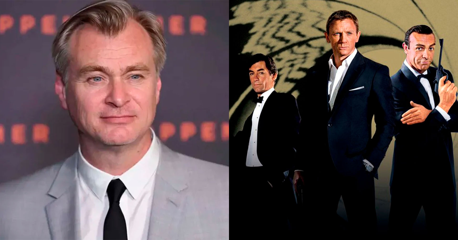 Christopher Nolan desponta como favorito para dirigir novo filme de James Bond, diz site