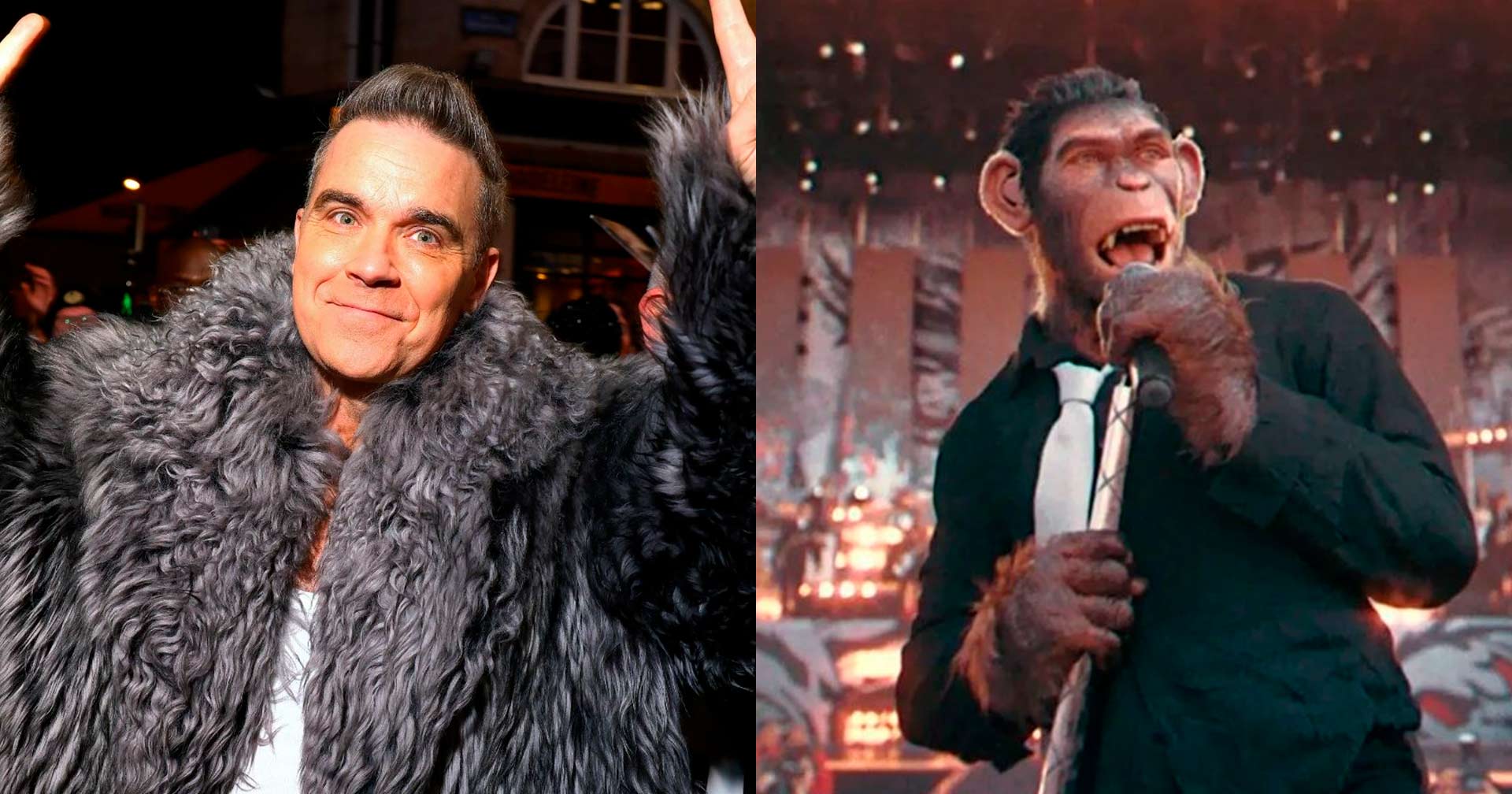 ‘Better Man – A História de Robbie Williams’: por que o cantor é retratado como um macaco no filme?