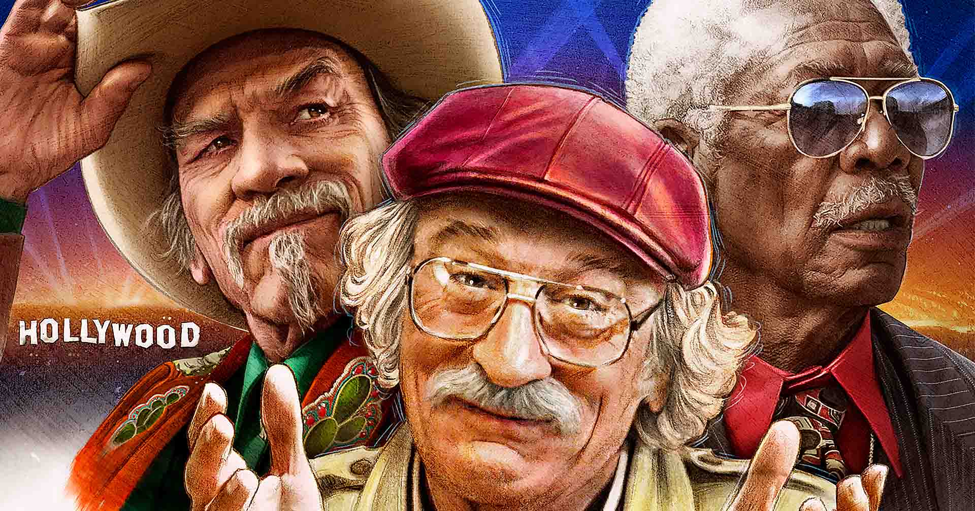 Vigaristas em Hollywood | Assista ao novo trailer da comédia com Robert de Niro e Morgan Freeman