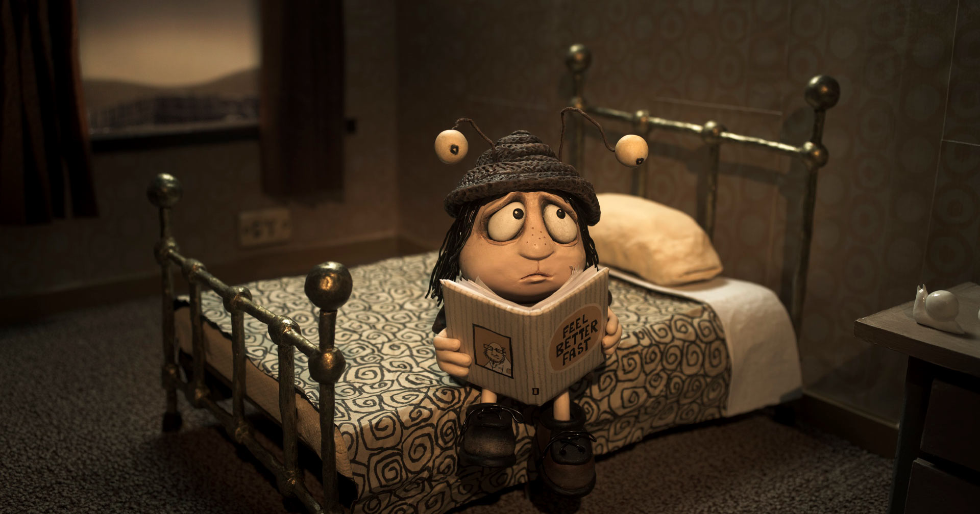 Veja o trailer exclusivo de ‘Memórias de um Caracol’, animação indicada ao Oscar e ao Globo de Ouro