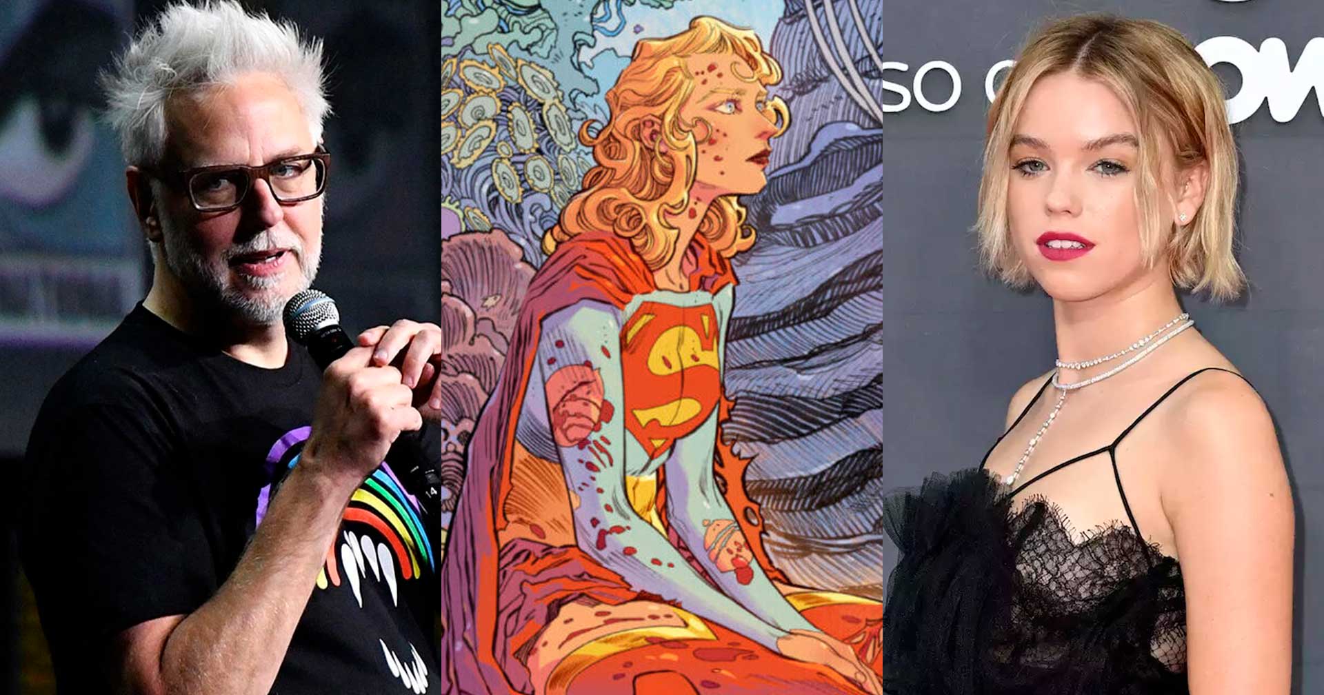James Gunn divulga nova foto de Milly Alcock nos bastidores de ‘Supergirl: Woman of Tomorrow’; veja