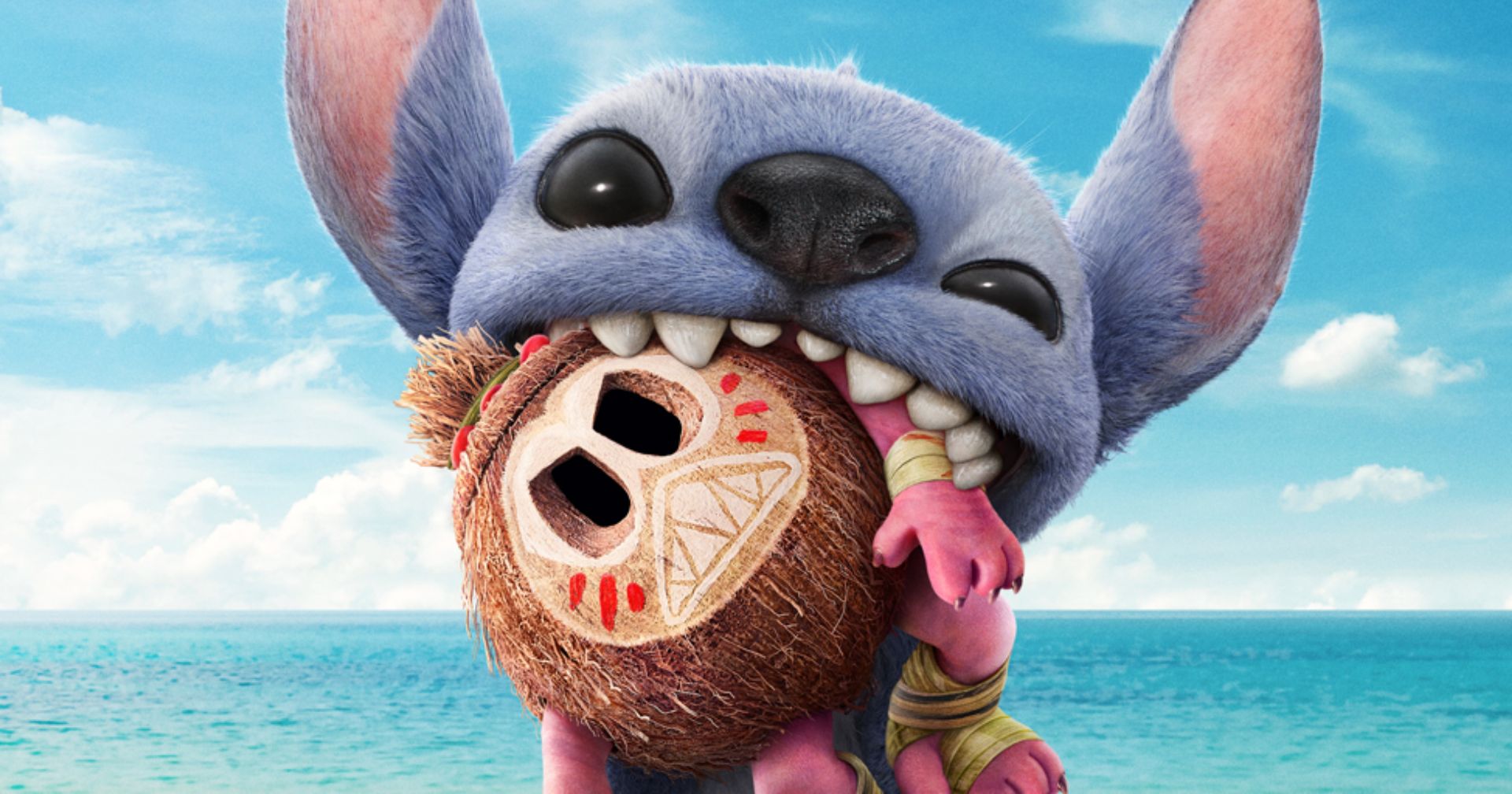 Stitch destrói itens icônicos da Disney em novo pôster do live-action