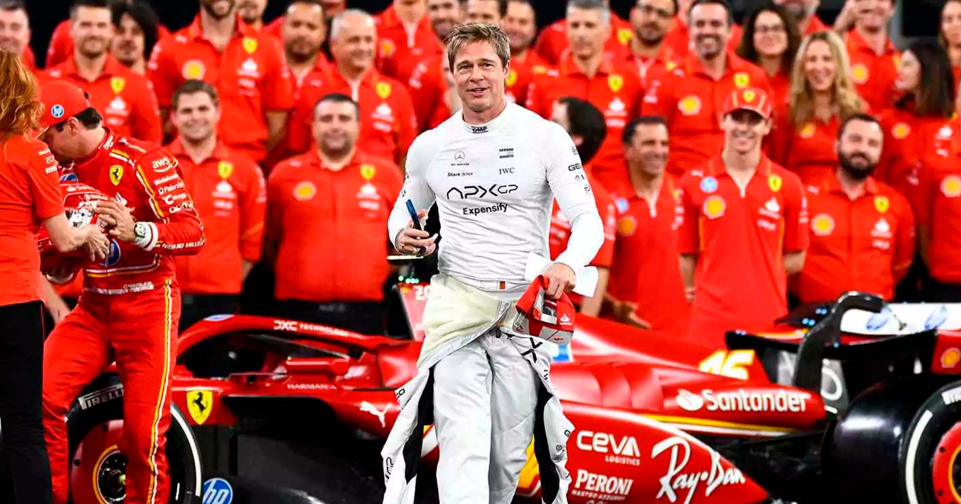 Brad Pitt e Joseph Kosinski revelam como foi filmar ‘F1’ durante o Grande Prêmio de Abu Dhabi