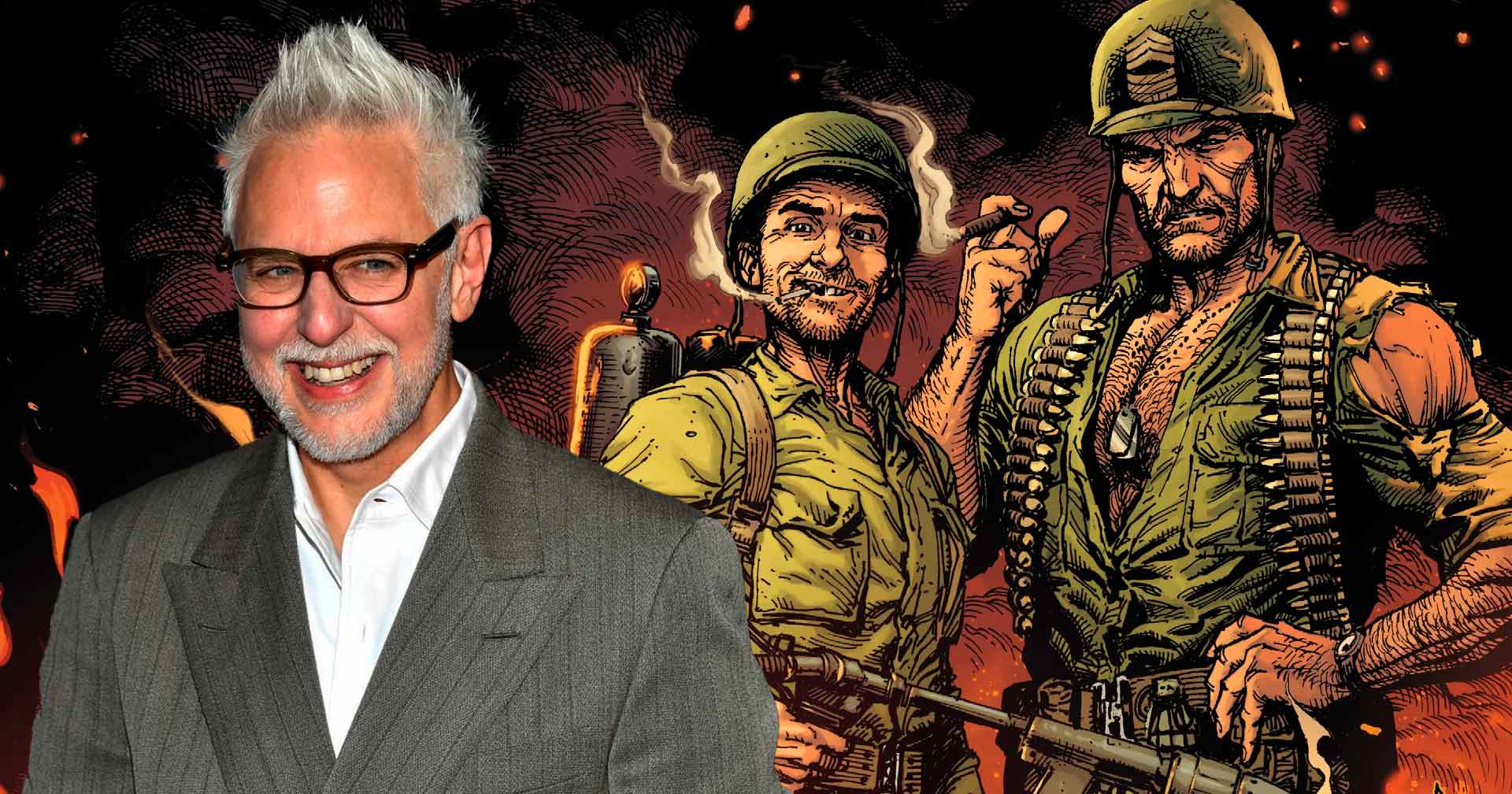 O filme do Sargento Rock ainda está em desenvolvimento? James Gunn responde