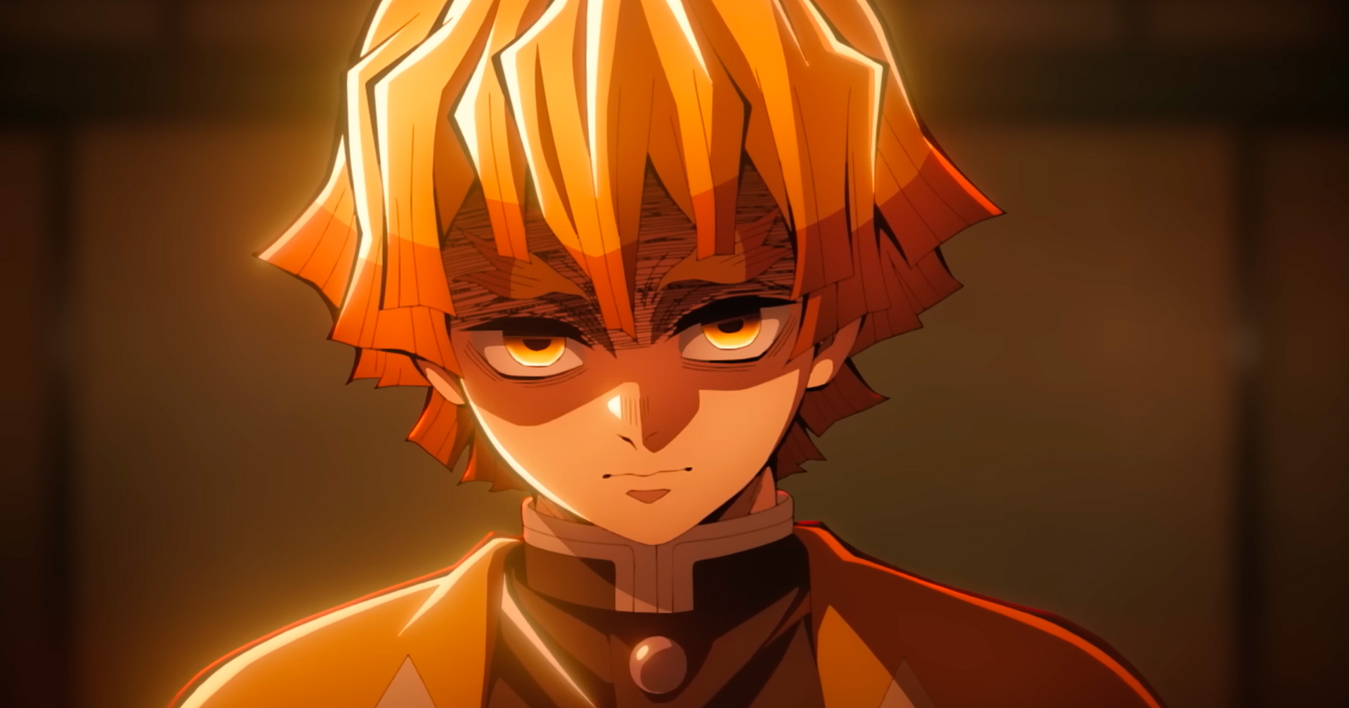 Duelo entre Zenitsu e Kaigaku é destaque no novo pôster de ‘Kimetsu no Yaiba Castelo Infinito’; veja