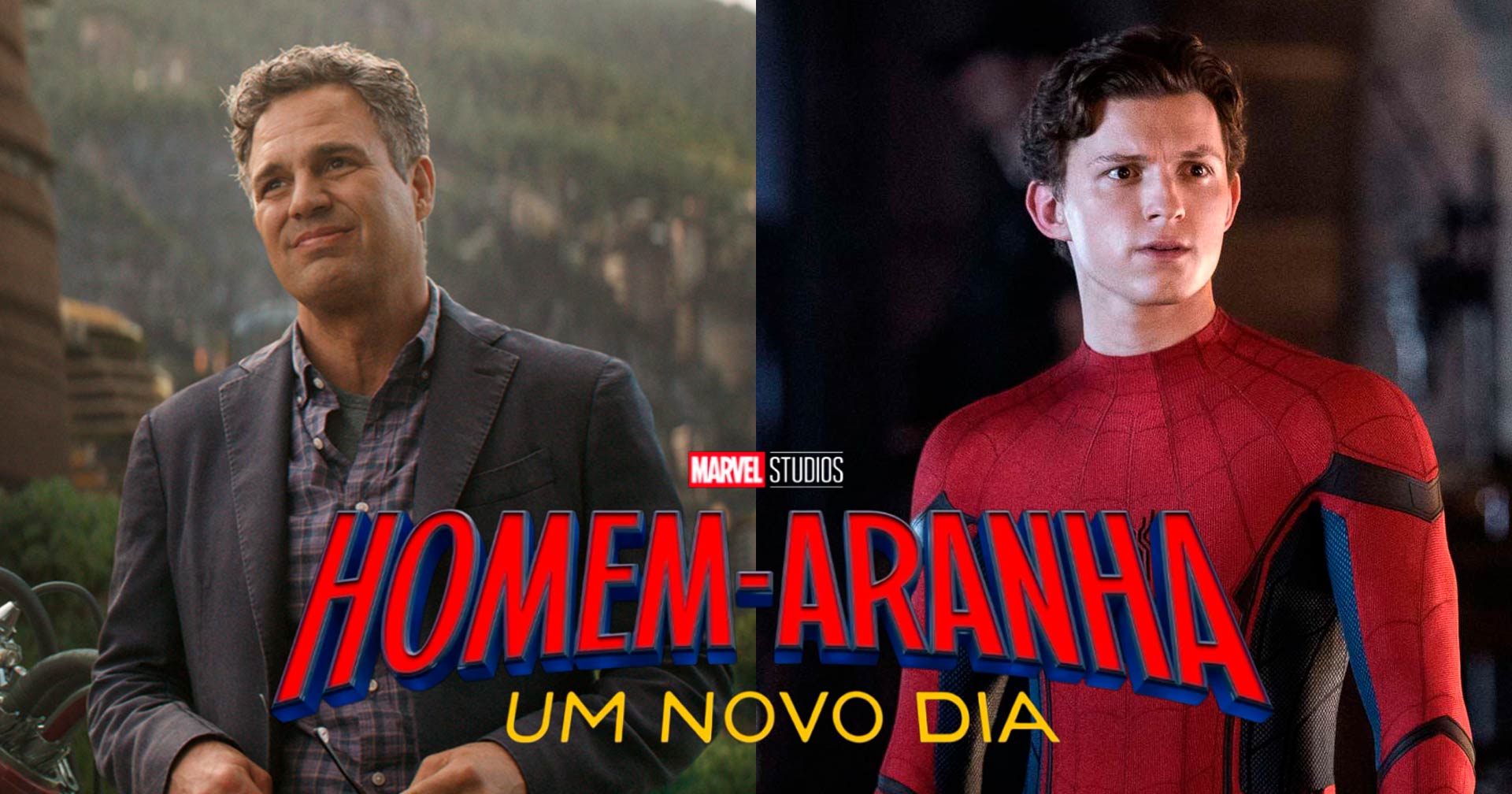 Interpretando Bruce Banner, Mark Ruffalo é amparado por paramédicos em cena de “Homem-Aranha 4”