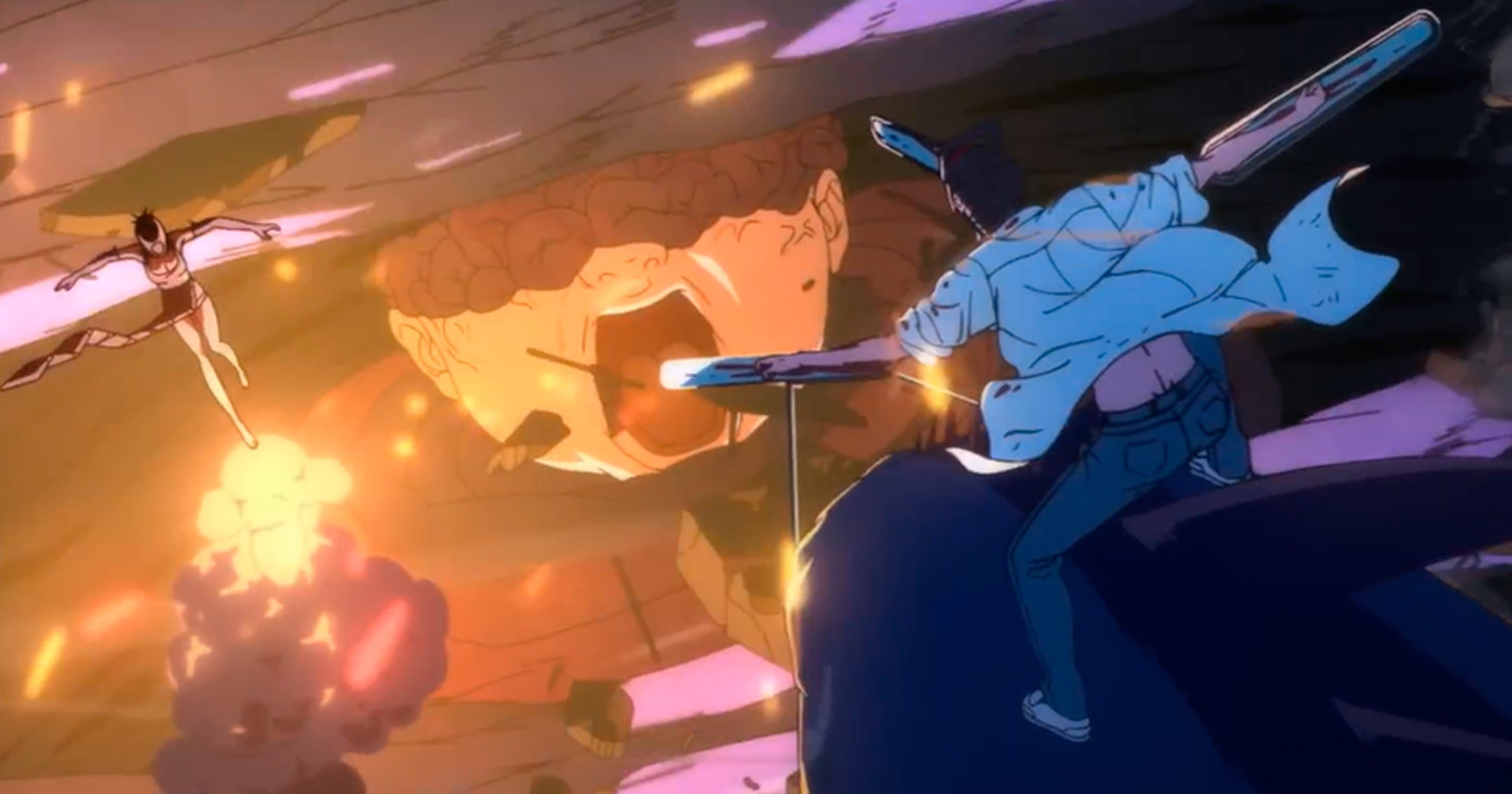 Explosões e combates intensos marcam o novo trailer de ‘Chainsaw Man – O Filme – Arco da Reze’; veja