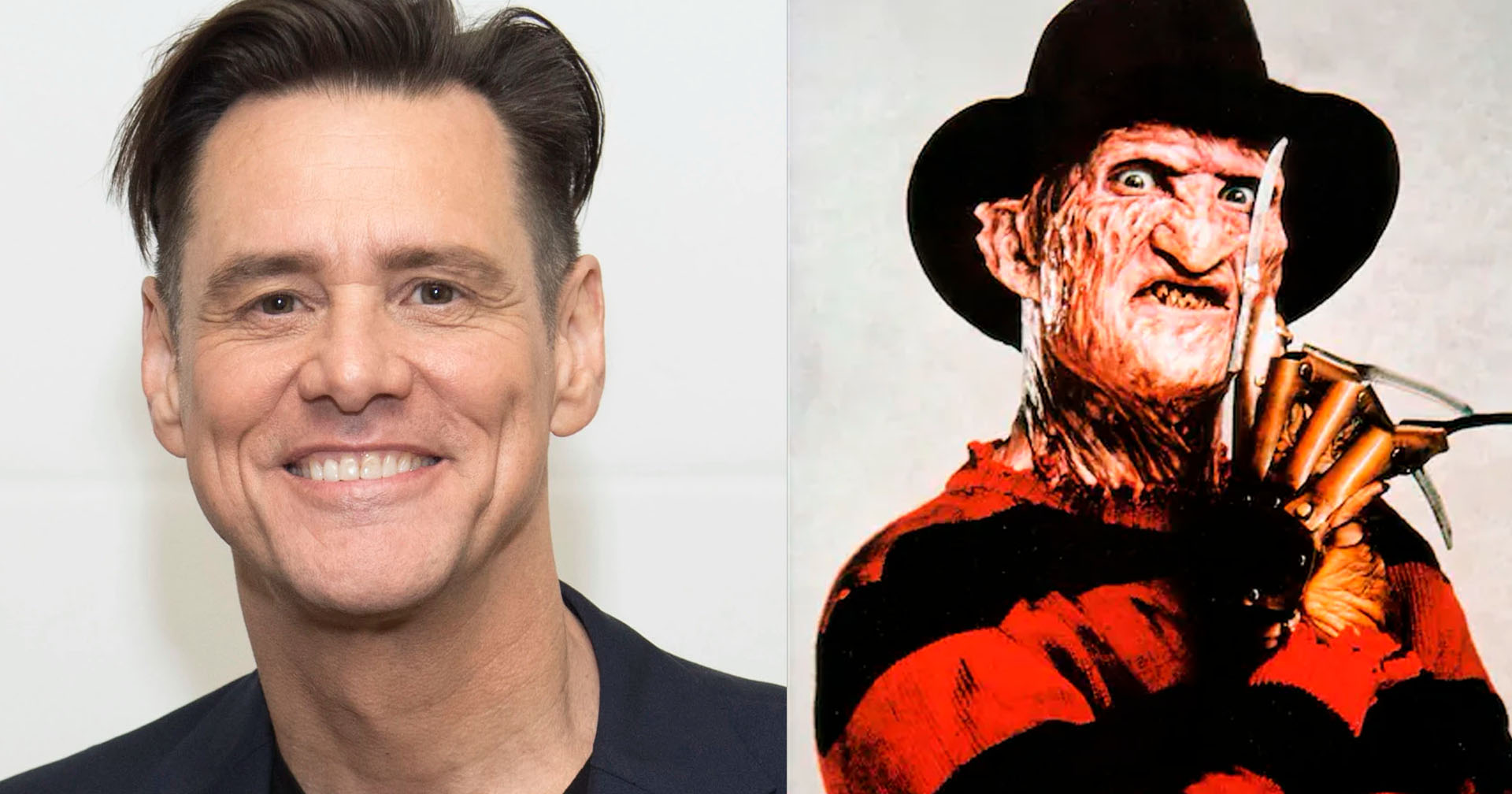 Diretor revela que Jim Carrey pode viver Freddy Krueger na franquia ‘A Hora do Pesadelo’