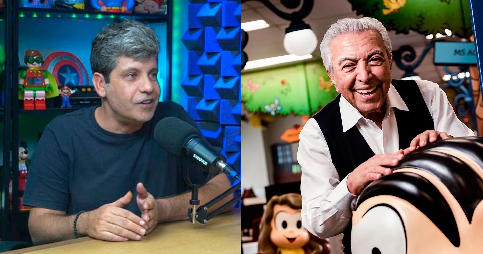 Pedro Vasconcelos fala da importância de celebrar Mauricio de Sousa em vida com a nova cinebiografia