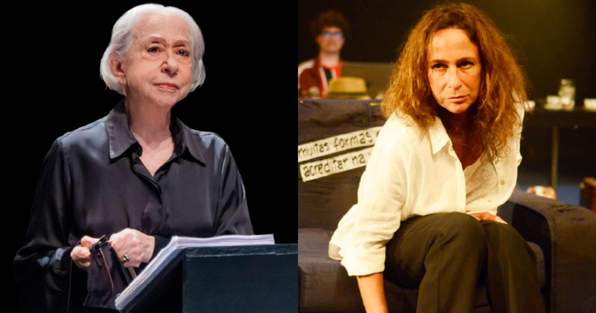 Peças de Fernanda Montenegro e Andréa Beltrão têm sessões esgotadas após vendas na Ingresso.com