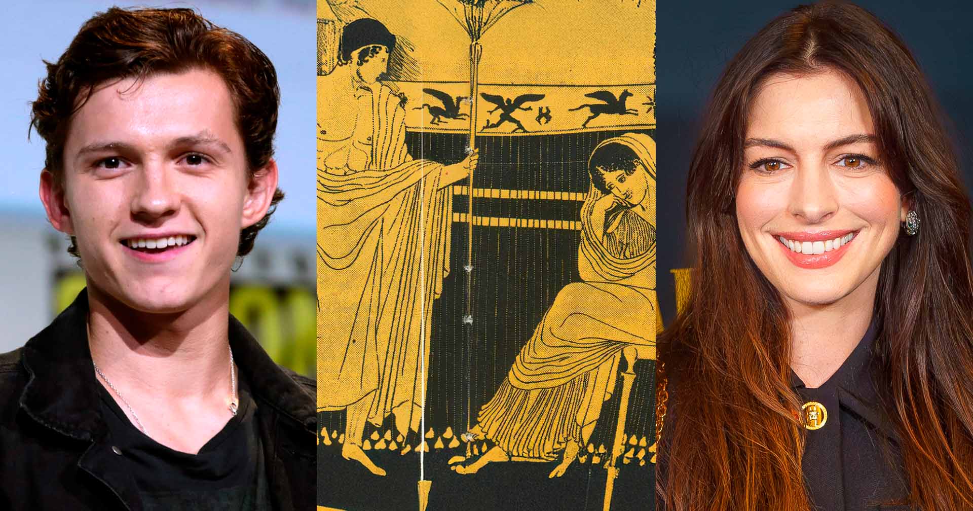 Confira as primeiras imagens de Tom Holland (Telêmaco) e Anne Hathaway (Penélope) em ‘A Odisseia’