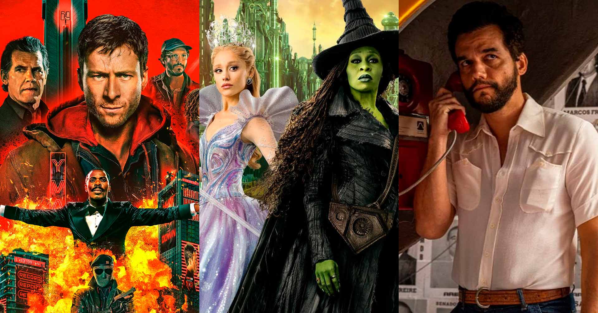 ‘Wicked – Parte 2’ é o número 1 em bilheteria na Ingresso.com; confira o Top 5 do final de semana