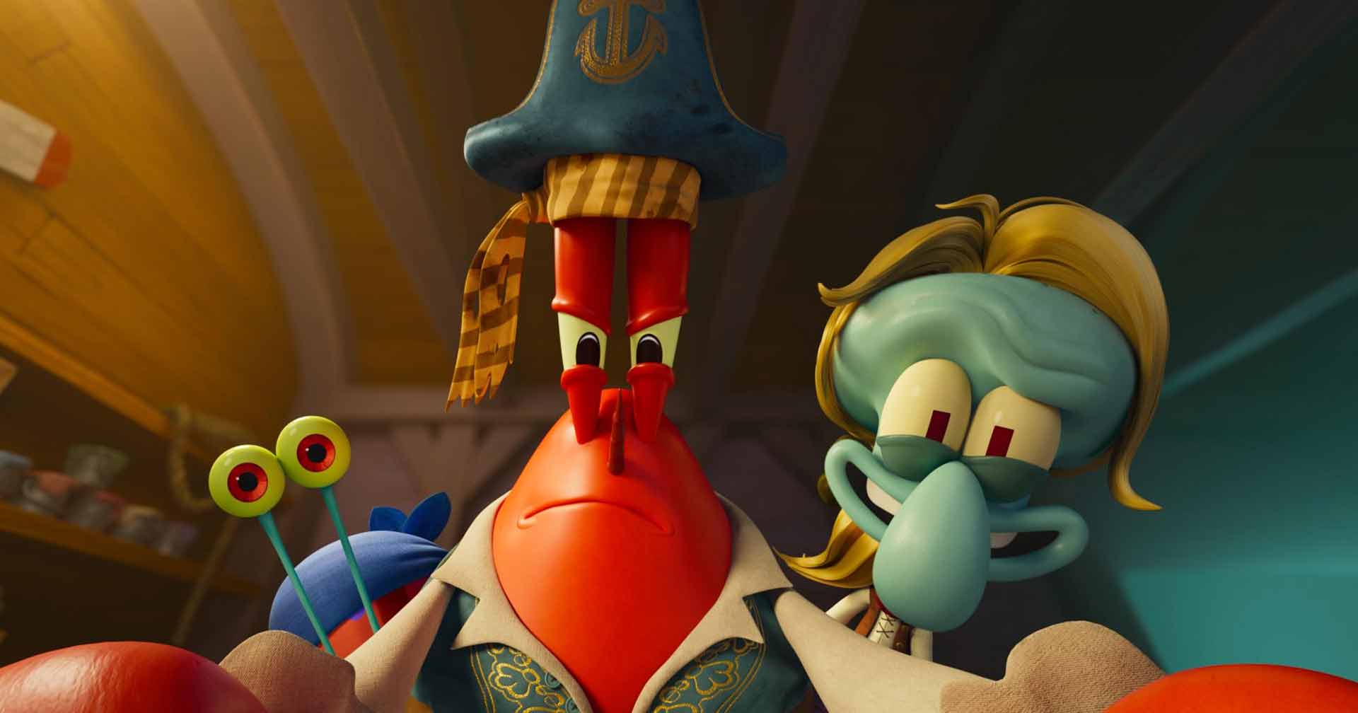 A pré-venda de ingressos para ‘Bob Esponja - Em Busca da Calça Quadrada’ está aberta no Brasil