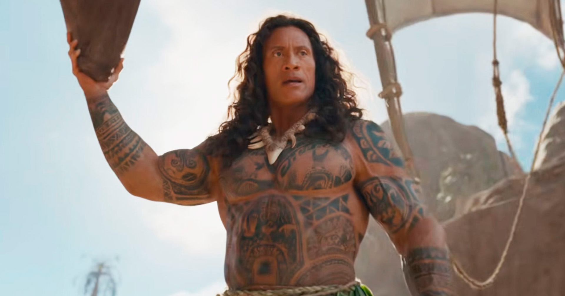 Dwayne 'The Rock' Johnson reage aos memes sobre peruca de Maui em ‘Moana’: ‘eu ri muito!’