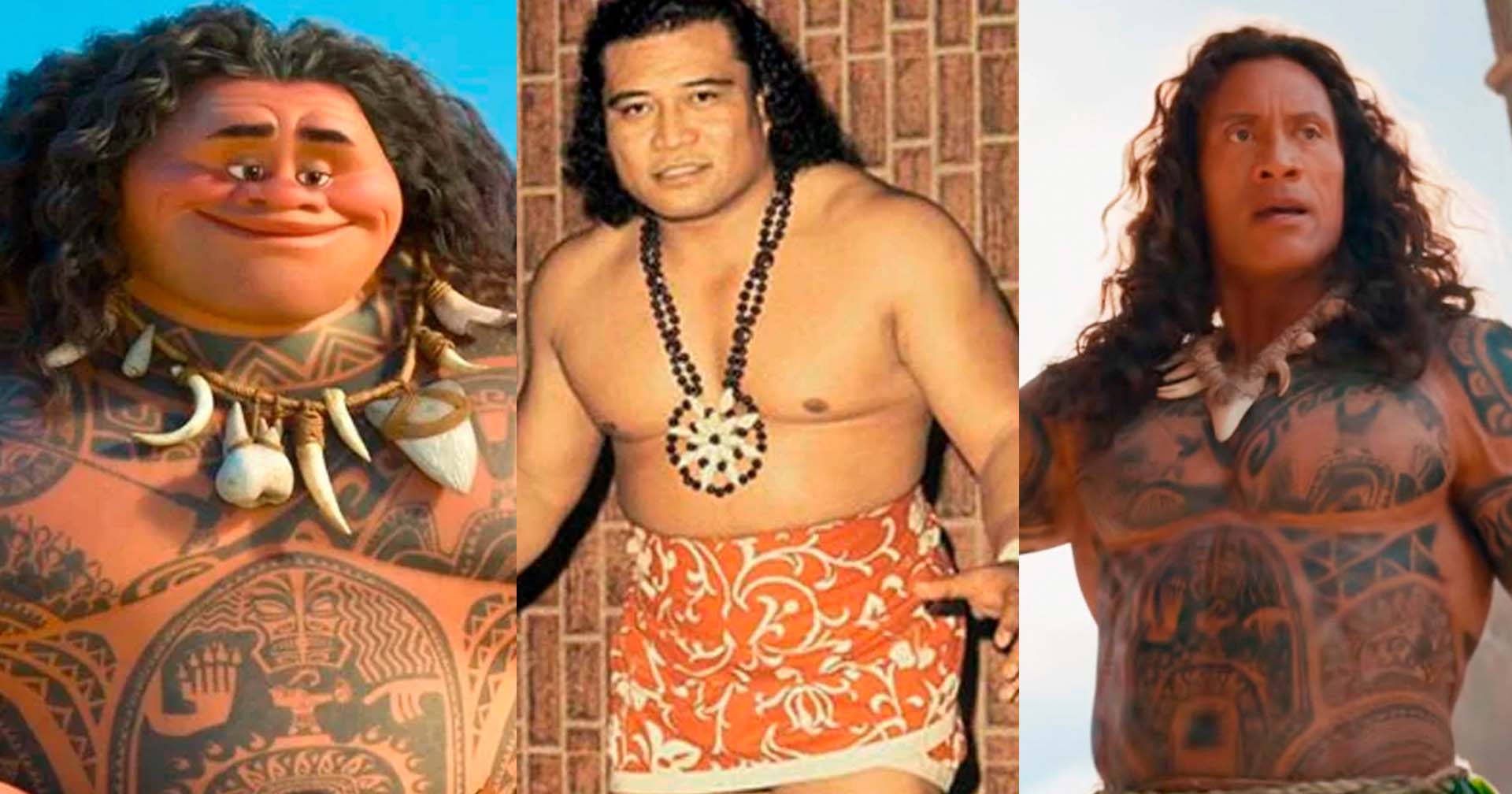 ‘Moana’: Dwayne ‘The Rock’ Johnson revela que Maui foi inspirado em seu avô