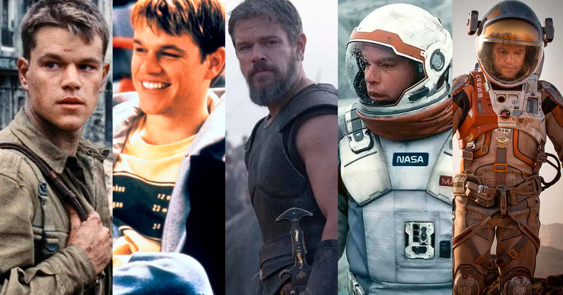 Matt Damon só quer voltar para casa: relembre todos os filmes em que o ator embarca nessa missão