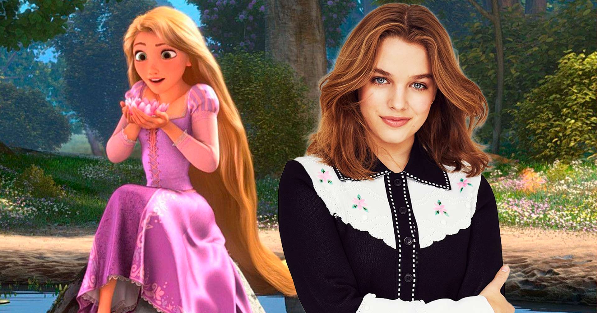 Suposto vazamento mostra visual de Teagan Croft como Rapunzel no live-action de ‘Enrolados’; veja