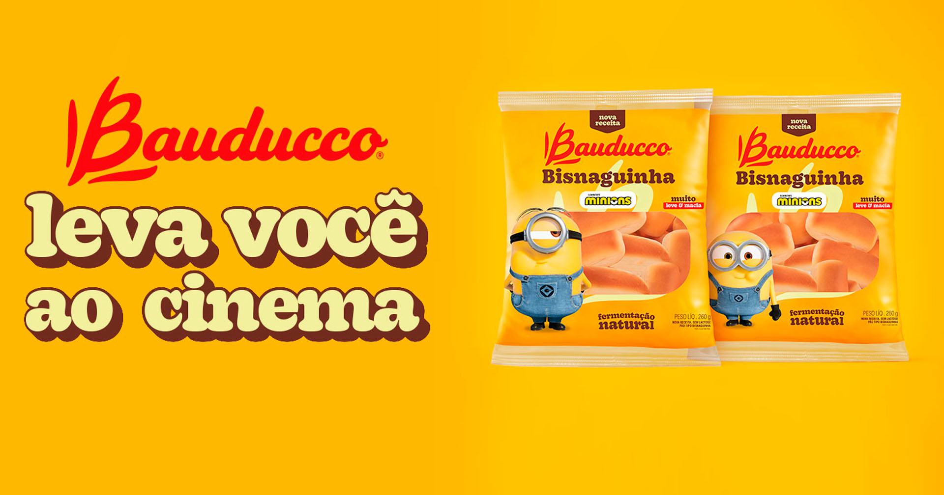Compre Bisnaguinhas Bauducco® e ganhe ingressos para assistir a filmes infantis nos cinemas