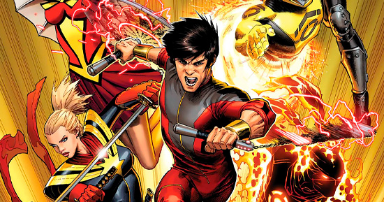 Versão dos quadrinhos de Shang-Chi
