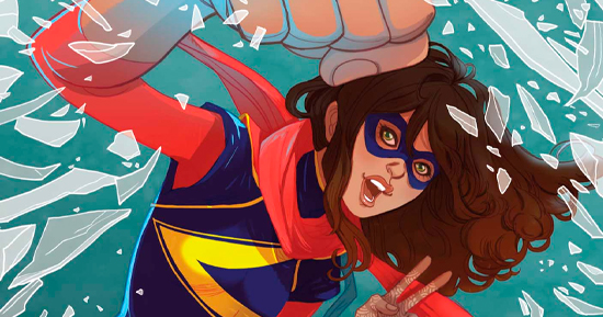 Versão dos quadrinhos de Ms. Marvel