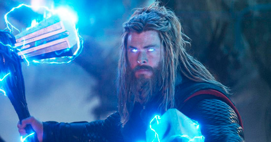 Imagem de Thor no MCU