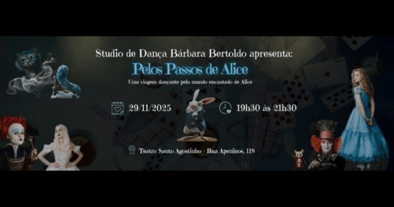 Studio De Dança Bárbara Bertoldo Apresenta: Pelos Passos De Alíce