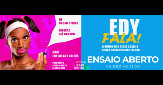 Ensaio Aberto - Edy Fala!