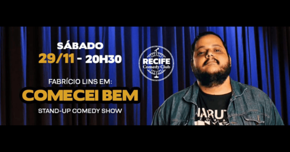 Fabrício Lins Em: "Comecei Bem" Show Solo - Stand-Up Comedy
