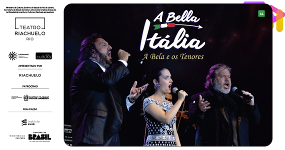 A BELLA ITÁLIA - A Bela e os Tenores
