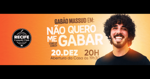 Gabão Massud Em: "Não Quero Me Gabar" - Stand-Up Comedy Show