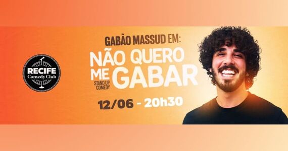 Gabão Massud Em: "Não Quero Me Gabar" - Stand-Up Comedy Show