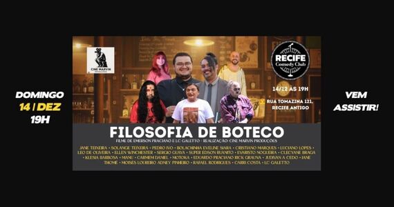 Filme: Filosofia De Boteco (Exibição + Debate)