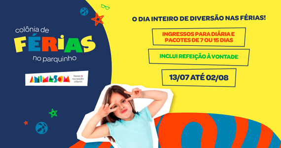 Colônia De Férias Dos Parquinhos Animasom Rio Sul