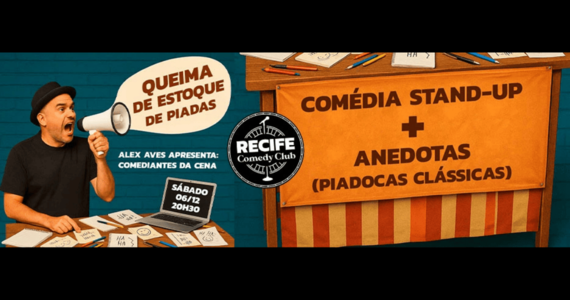 Queima De Estoque De Piadas - Stand-Up + Anedotas