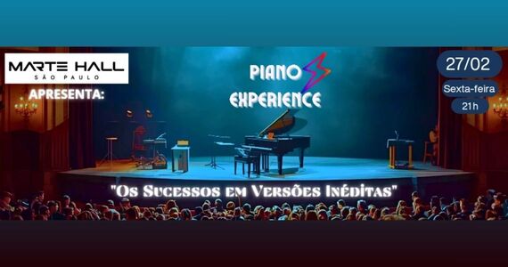Piano Experience – “Os Sucessos Em Versões Inéditas”
