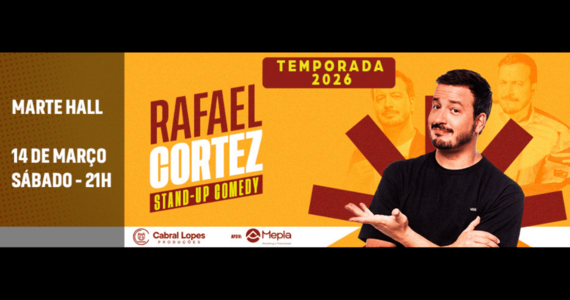 Rafael Cortez - Stand Up Comedy - Temporada 2026