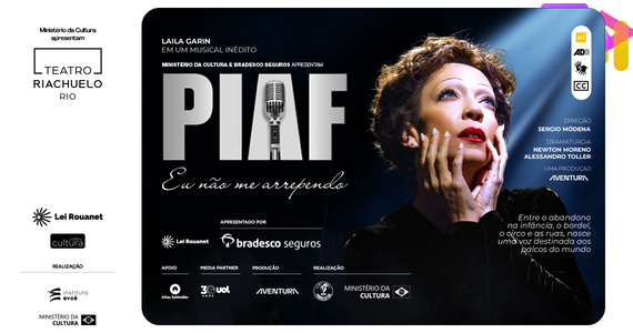 Piaf - Eu Não Me Arrependo
