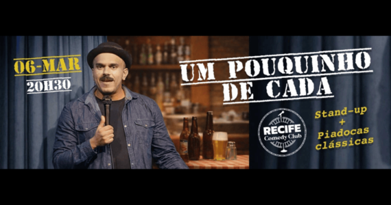 Alex Alves Em: "Um Pouquinho De Cada" - Stand-Up + Piadocas Clássicas