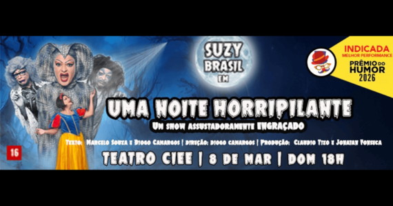 Uma Noite Horripilante - Um Show Assustadoramente Engraçado! - Porto Alegre