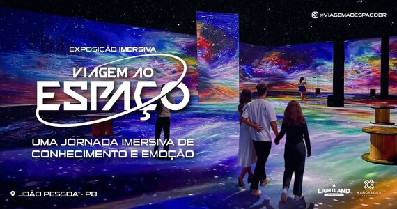 Exposição Imersiva Viagem Ao Espaço - João Pessoa