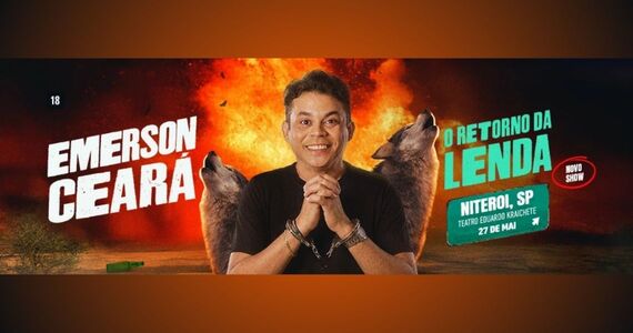 Emerson Ceará Em Niterói/Rj | O Retorno Da Lenda